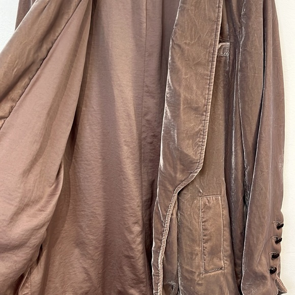 Free People Yesterday’s Muse Velvet Jacket - size small - Picture 10 of 11